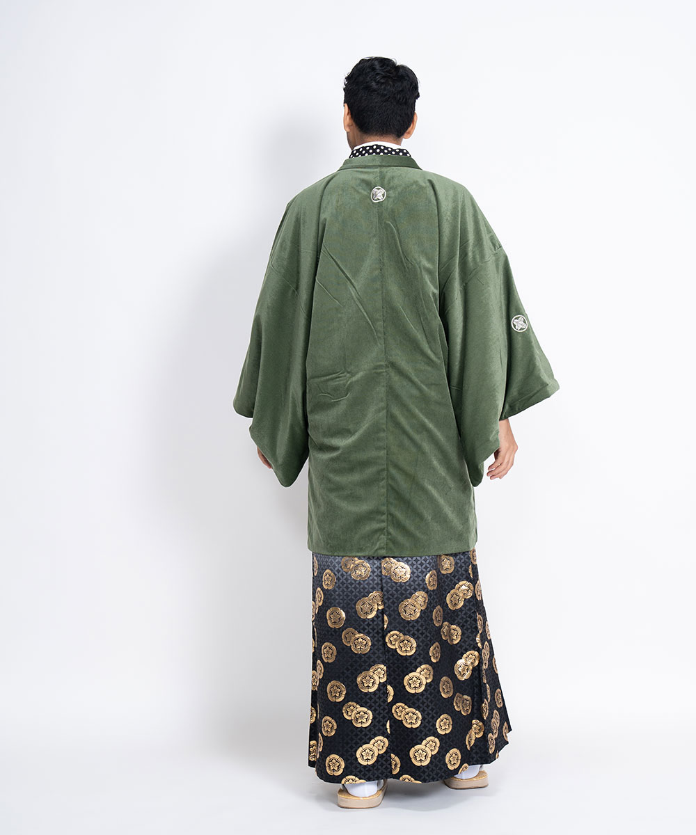 ｜往復送料弊社負担｜【レンタル】【対応身長160cm-170cm】男性用レンタル紋付き袴フルセット｜紋付きフルセット｜紋付袴レンタル｜羽織紐｜袴｜はかま｜ 　 レンタル ポリエステル 対応身長160cm 170cm クロネコヤマト宅急便お客様サービスセンターへ 受付時間 08：00 21：00