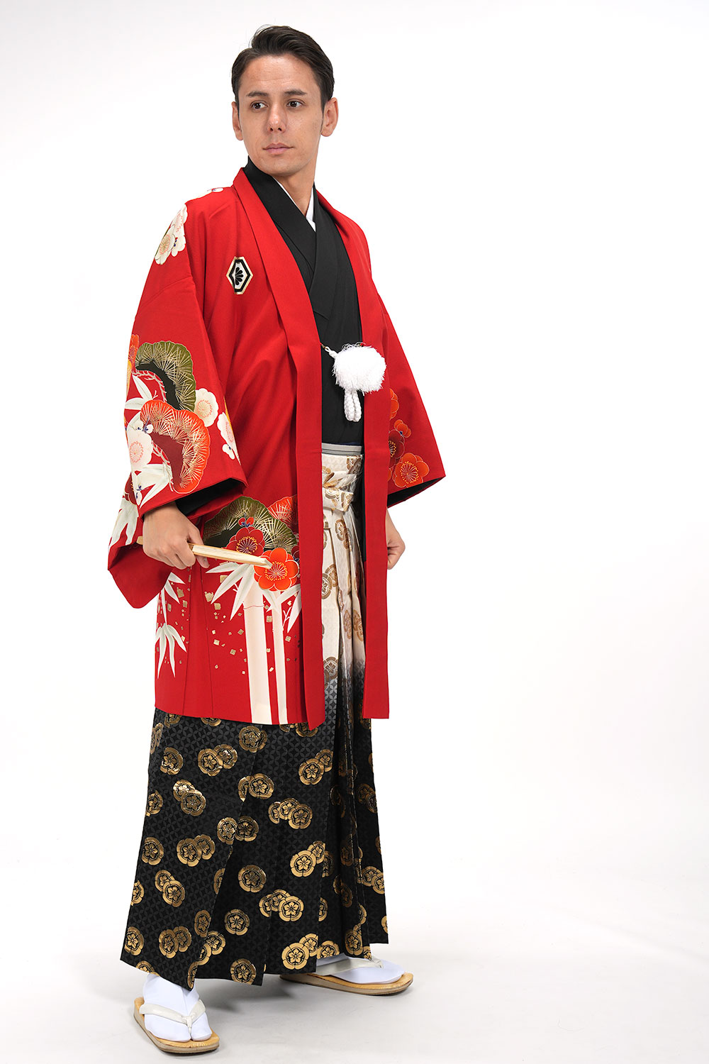 ｜往復送料弊社負担｜【レンタル】【対応身長160cm-170cm】男性用レンタル紋付き袴フルセット｜紋付きフルセット｜紋付袴レンタル｜羽織紐｜袴｜はかま｜ 　 レンタル ポリエステル 対応身長160cm 170cm クロネコヤマト宅急便お客様サービスセンターへ 受付時間 08：00 21：00