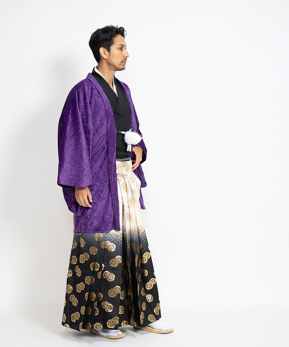 ｜往復送料弊社負担｜【レンタル】【対応身長160cm-170cm】男性用レンタル紋付き袴フルセット｜紋付きフルセット｜紋付袴レンタル｜羽織紐｜袴｜はかま｜ 　 レンタル ポリエステル 対応身長160cm 170cm クロネコヤマト宅急便お客様サービスセンターへ 受付時間 08：00 21：00