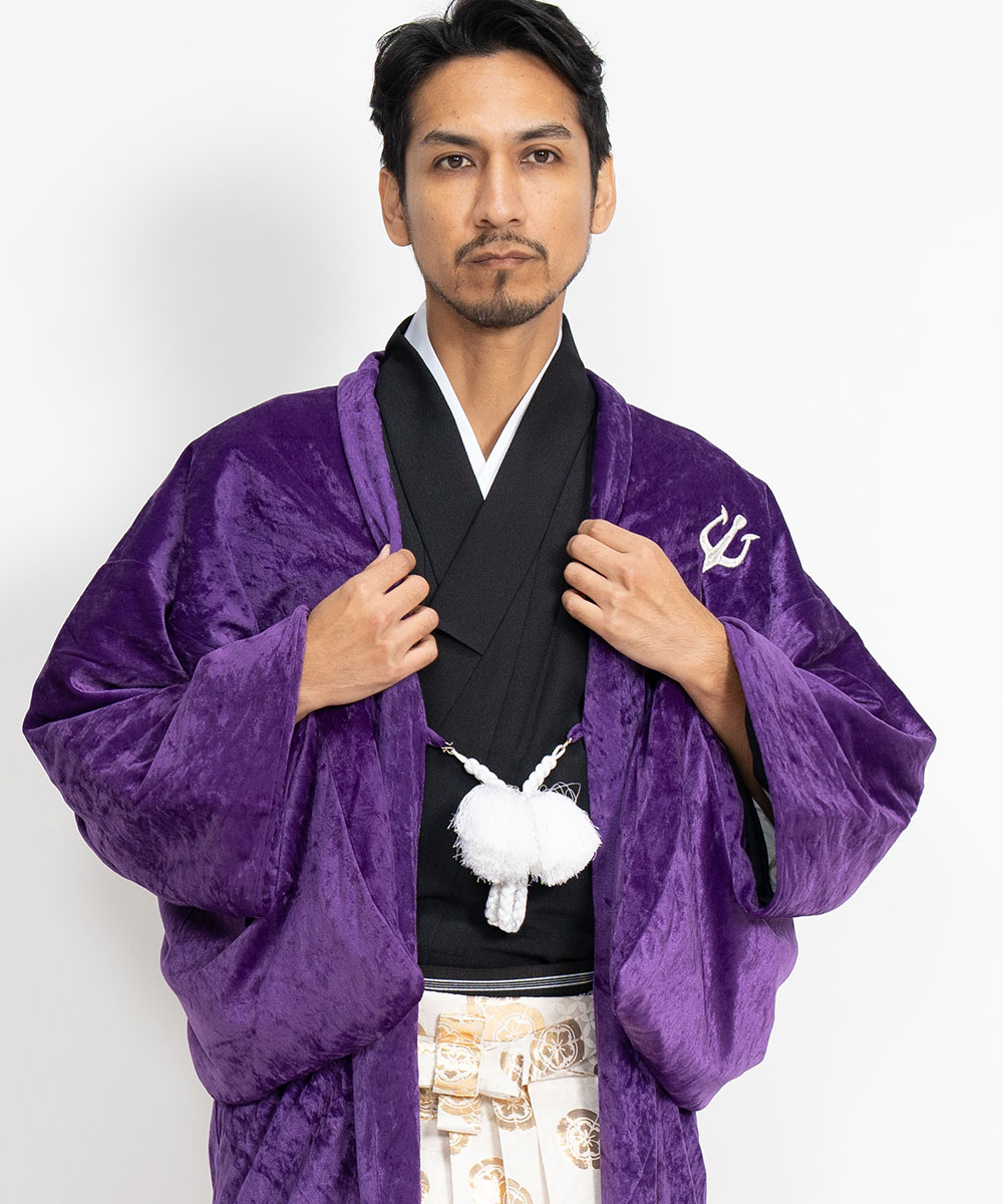 ｜往復送料弊社負担｜【レンタル】【対応身長160cm-170cm】男性用レンタル紋付き袴フルセット｜紋付きフルセット｜紋付袴レンタル｜羽織紐｜袴｜はかま｜ 　 レンタル ポリエステル 対応身長160cm 170cm クロネコヤマト宅急便お客様サービスセンターへ 受付時間 08：00 21：00