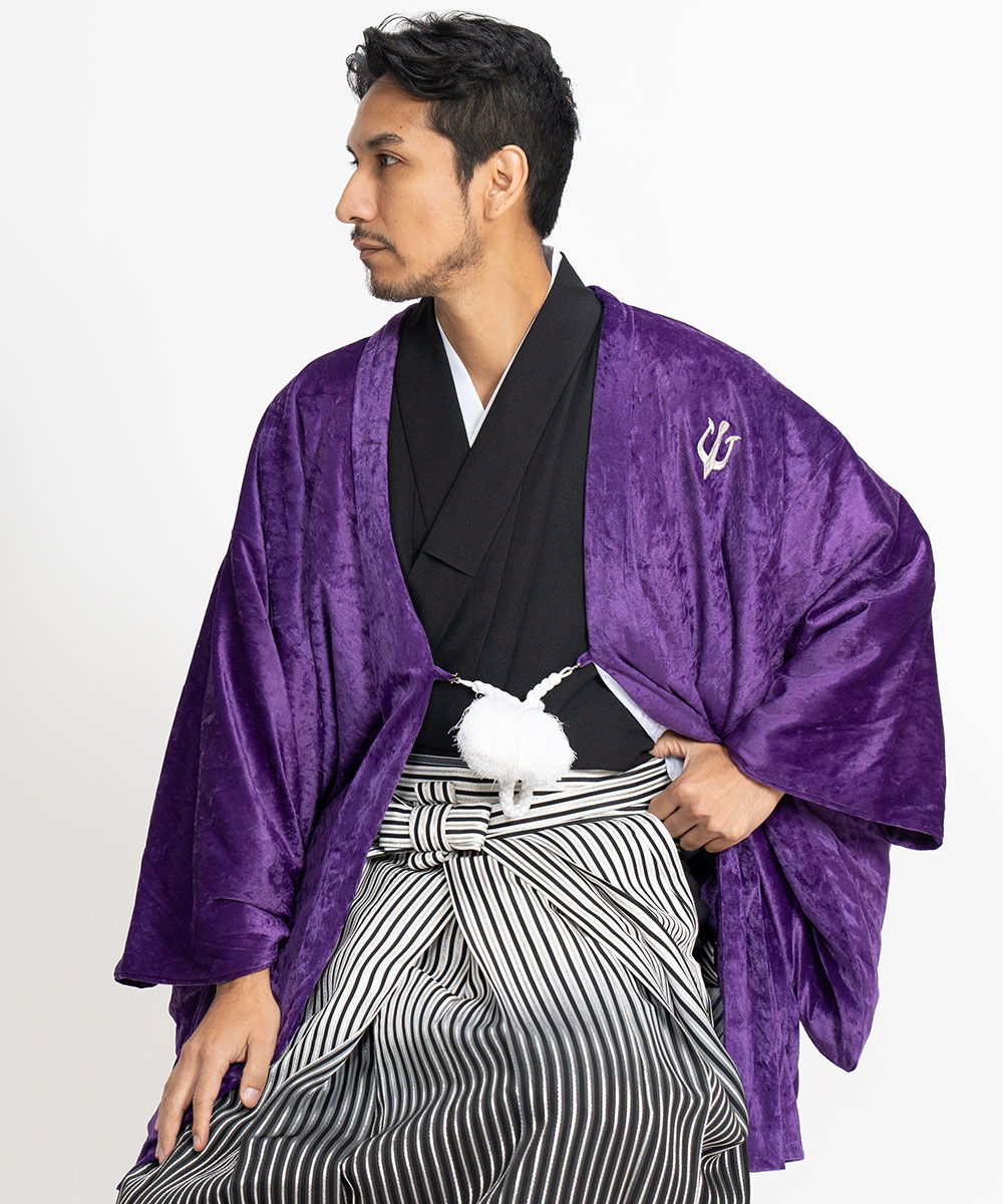 ｜往復送料弊社負担｜【レンタル】【対応身長160cm-170cm】男性用レンタル紋付き袴フルセット｜紋付きフルセット｜紋付袴レンタル｜羽織紐｜袴｜はかま｜ 　 レンタル ポリエステル 対応身長160cm 170cm クロネコヤマト宅急便お客様サービスセンターへ 受付時間 08：00 21：00