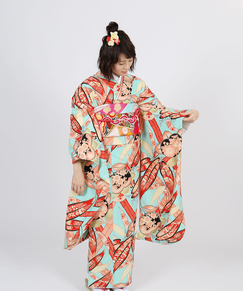 振袖レンタル【レンタル】成人式 【対応身長155cm〜170cm】レンタル