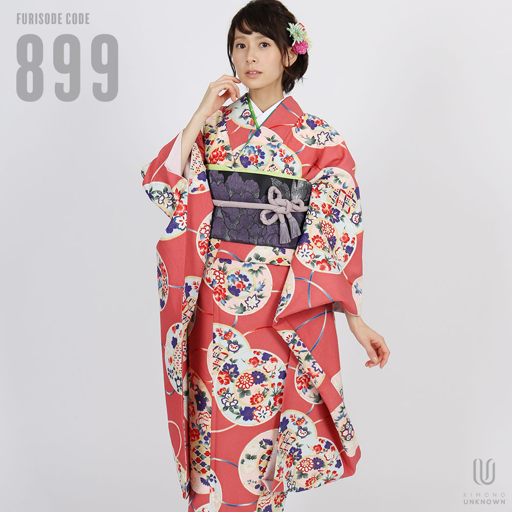 美品》正絹 振袖9点フルセット【身長160㎝〜170㎝の方用】