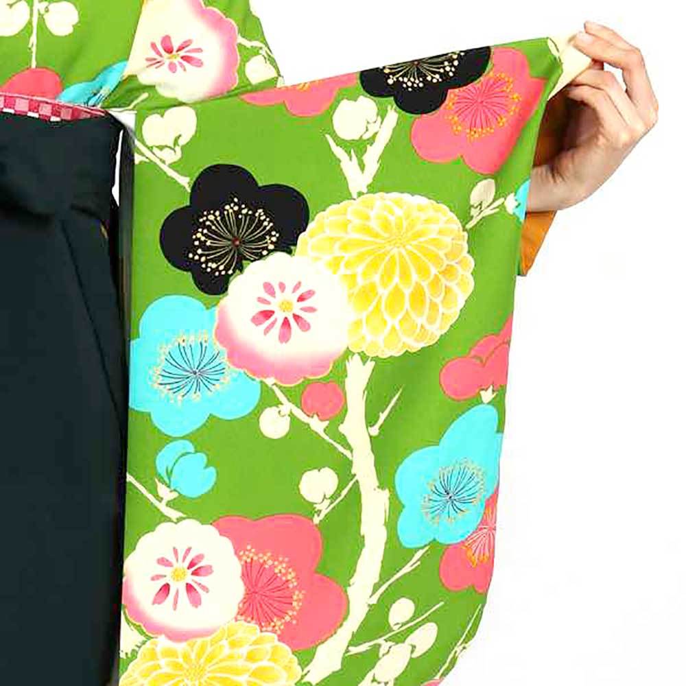 （新品,未開封） 【h】【対応身長157cm〜165cm】卒業式レンタル袴フルセット-1815 【2933692209】(18513円)