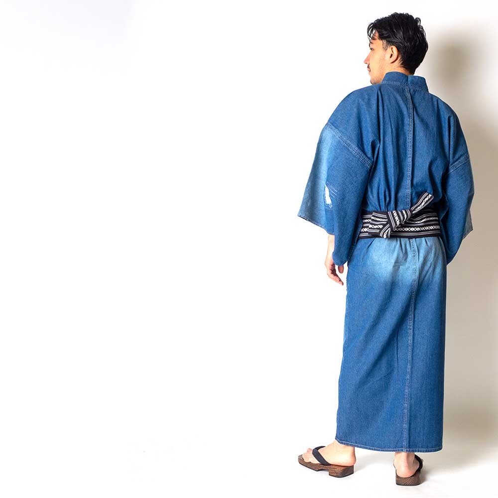 2025 浴衣5点セット(ゆかた・帯・下駄・着付けマニュアル