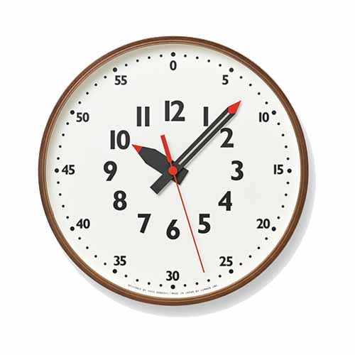 Lemnos レムノス fun pun clock S ふんぷんくろっく Sサイズ YD14-08S 知育時計 掛時計 掛け時計 ウォールクロック 壁掛け時計｜unlimit｜03