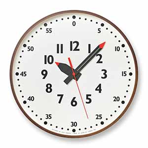 Lemnos レムノス fun pun clock L ふんぷんくろっく Lサイズ YD14-08L 知育時計 掛時計 掛け時計 ウォールクロック 壁掛け時計｜unlimit｜03
