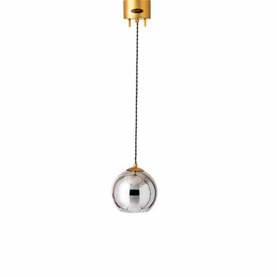HERMOSA ハモサ ACE LAMP S エースランプ(S) NA-005 コード調整可 最長3m ペンダントランプ ペンダントライト 吊下照明 天井照明 ガラスシェード 鏡面加工｜unlimit｜03