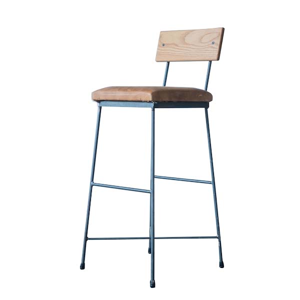 〔受注生産:メーカー直送:代引不可:納期目安2週間程度〕 SIKAKU シカク SK COUNTER CHAIR (leather) SKカウンターチェア (本革) 11102 ハイチェア イス 椅子｜unlimit｜02