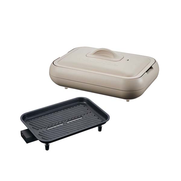 〔セット販売〕recolte レコルト Hot Plate set ホットプレート別売グリルプレートセット RHP-1 超火力 強化力 高火力 丸洗いOK 丸洗い可 水洗いOK 水洗い可｜unlimit｜02