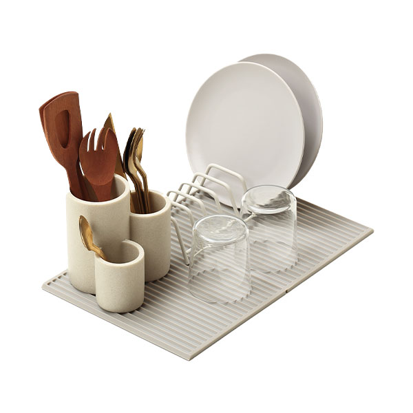 ideaco（イデアコ） Kitchen Drainers Sculpture gift 水切りマット 