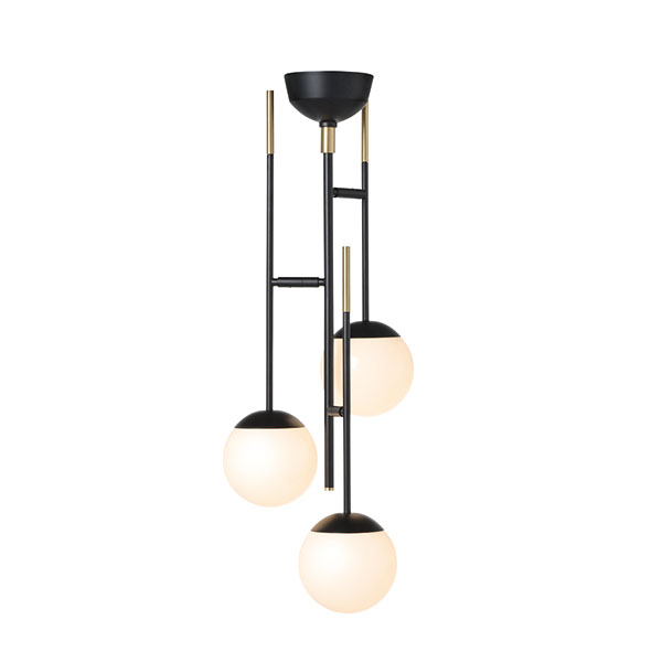 ARTWORKSTUDIO アートワークスタジオ Bliss mini3 cross-ceiling light ブリスミニ3クロスシーリングライト (LED球付属) AW-0670E / 天井照明 60W相当×3灯_2