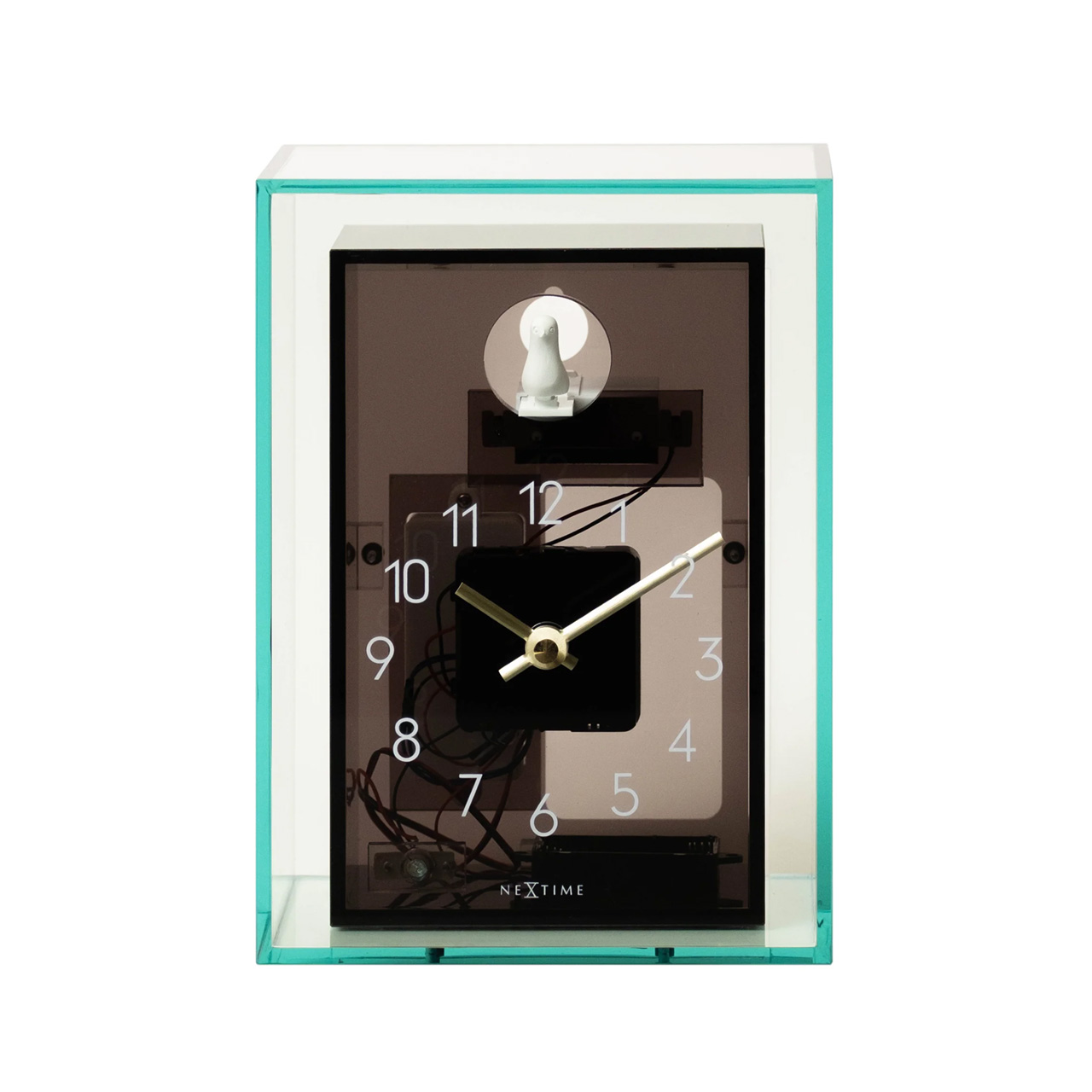 NEXTIME ネクスタイム Acrylic CucKoo アクリルカッコー (置・掛兼用