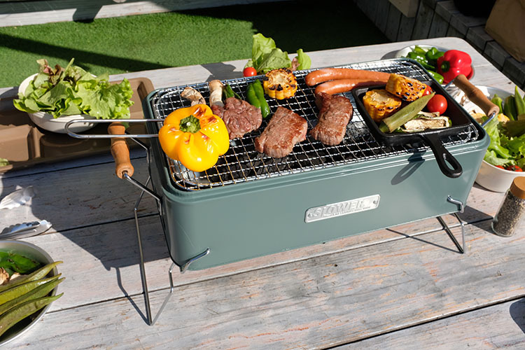 SLOWER スロウワー BBQ STOVE Alta XB 蓋付き 2～4人用 | 商品