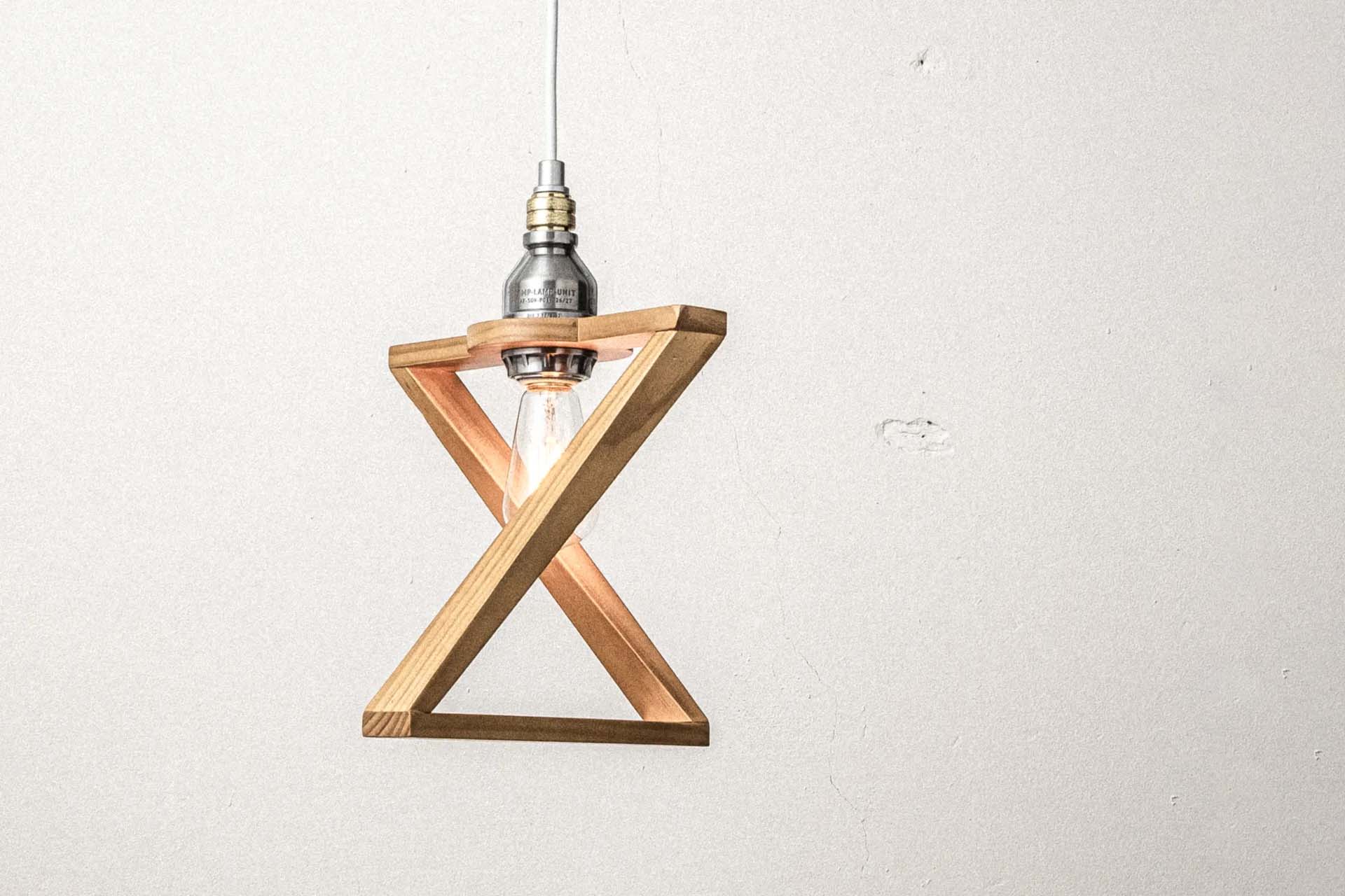 AMPERSAND FACTORY アンパサンドファクトリー AMP WOODEN SHADE LAMP