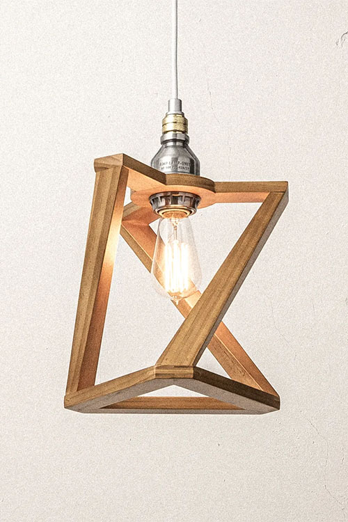 AMPERSAND FACTORY アンパサンドファクトリー AMP WOODEN SHADE LAMP