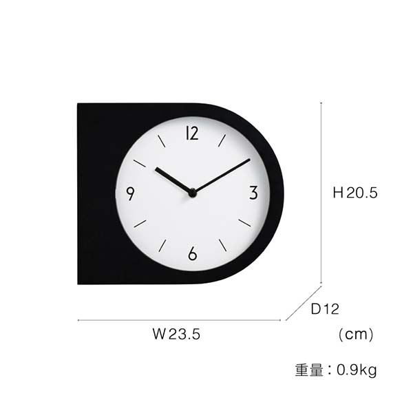 INTERFORM（インターフォルム） Madeto マデト 両面掛時計 CL-4462