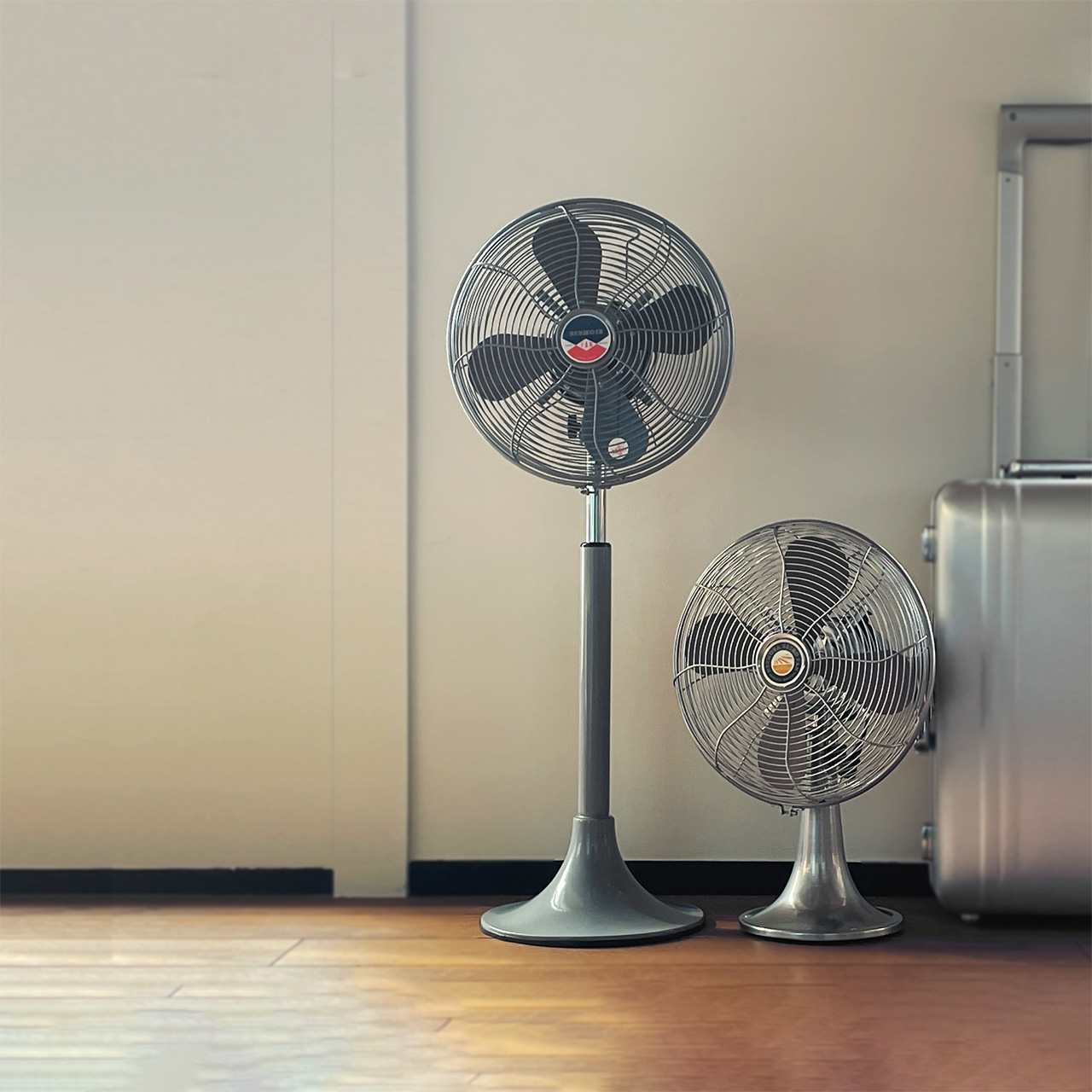 【動作確認済】HERMOSA ハモサ メルローズファン 扇風機 （一部ネジなし） HERMOSA（ハモサ） RETRO FAN FLOOR レトロファンフロア RF-0213