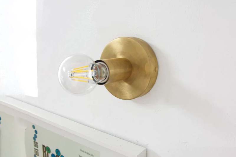 Cylinder light Brass | AXCIS ONLINE
