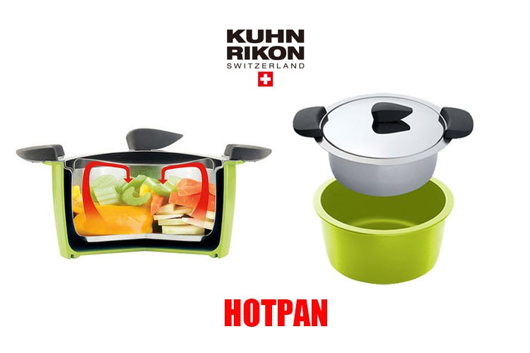 KUHN RIKON クーンリコン HOTPAN ホットパン-18cm 2L オレンジ- 保温調理鍋 保温調理キャセロール クッキングポット スイス製  省エネ ソフトクッキング : 815315 : アンリミット - 通販 - Yahoo!ショッピング