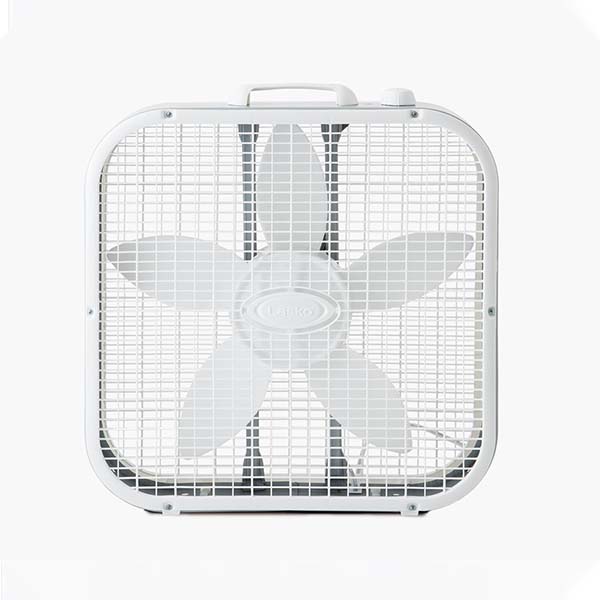 LASKO ラスコ (ハモサ) LASKO BOX FAN 3733 ボックスファン (ホワイト) ボックス型サーキュレーター 薄型 扇風機 換気扇  強風 強力 部屋干し アメリカ製