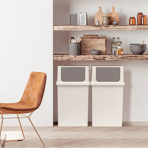 Like-it like-it ライクイット Front open trash bin 25 wide