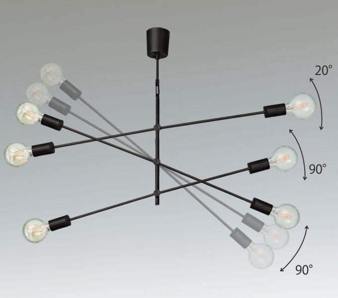 DI CLASSE（ディクラッセ） LED Cardinal black pendant lamp LED