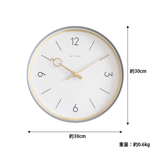 NEXTIME ネクスタイム Polite ポライト NXT-J054 掛時計 掛け時計
