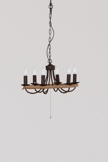 HERMOSA ハモサ CIRCLE ROPE CHANDELIER サークルロープ