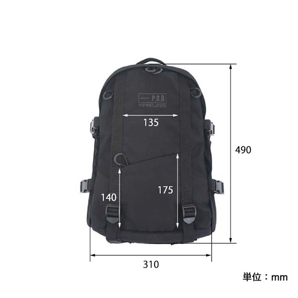 POST GENERAL ポストジェネラル BACKPACK model 907 バックパック モデル907 約32L リュックサック ナップザック  PC収納 ガジェット収納 メンズライク