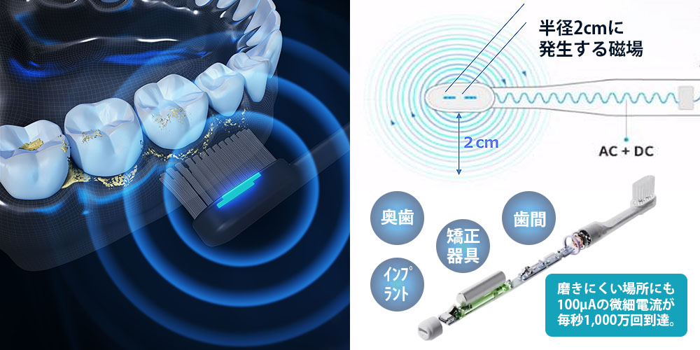 TROMATZ WAVE トロマッツウェーブ 電子歯ブラシ PLAQLES