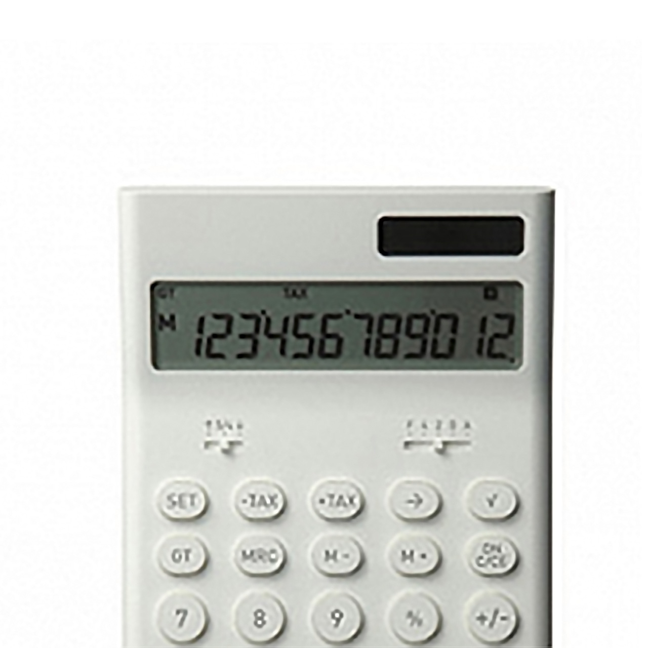 0 プラスマイナスゼロ 電子計算機 M Calculator ZZD-J010 / 電卓