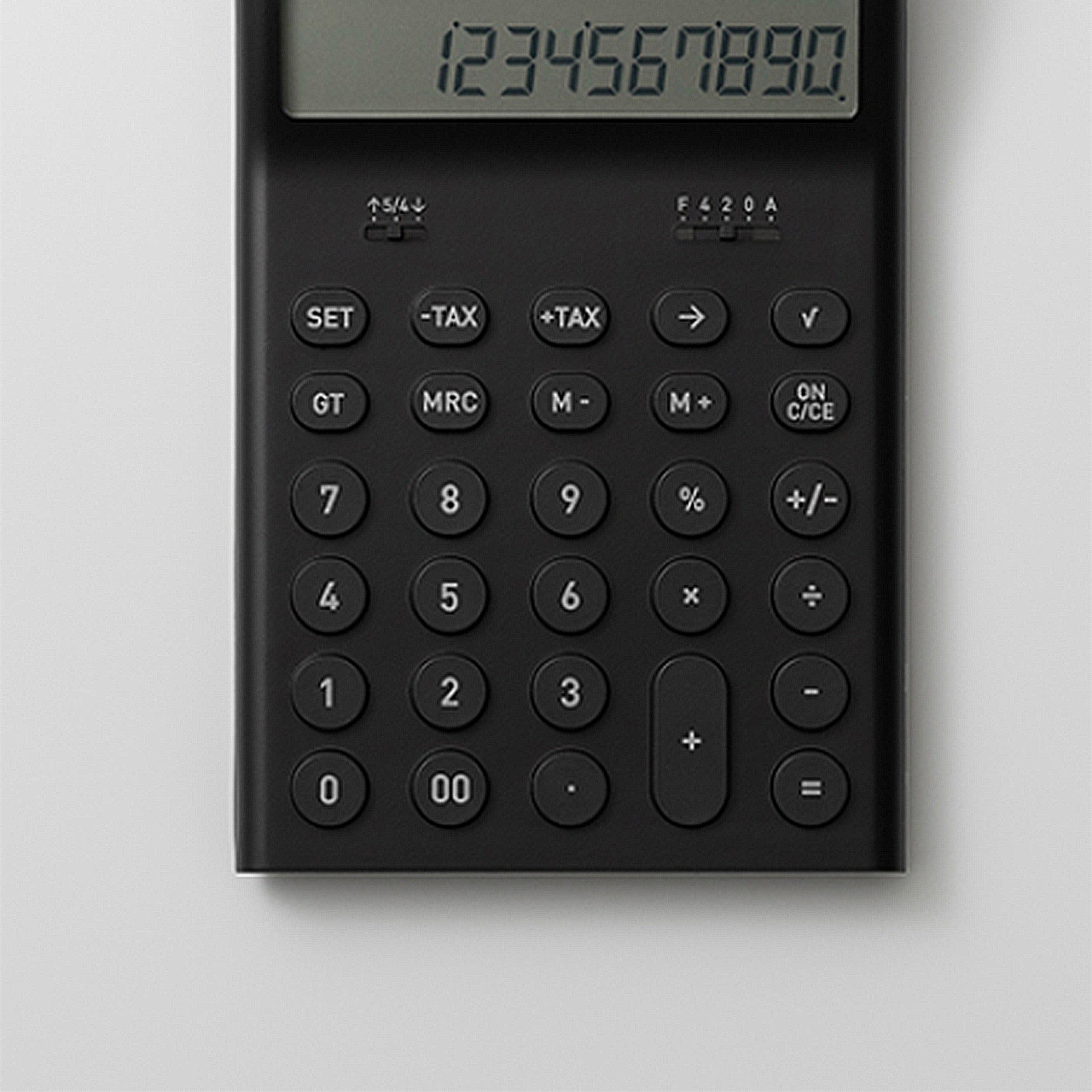 0 プラスマイナスゼロ 電子計算機 M Calculator ZZD-J010 / 電卓