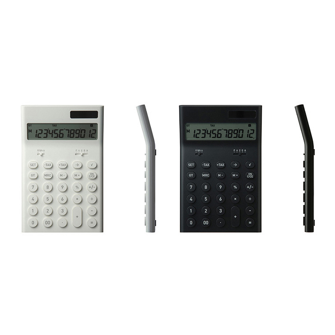 0 プラスマイナスゼロ 電子計算機 M Calculator ZZD-J010 / 電卓