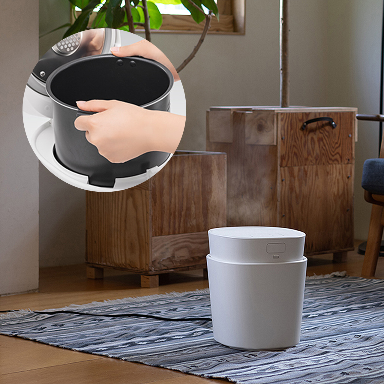 0（プラスマイナスゼロ） Steam Humidifier H220 スチーム式加湿器