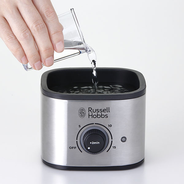 Russell Hobbs ラッセルホブス Quick Mini Steamer クイックミニスチーマー 3000JP 電器蒸し器 蒸し調理器 ゆで卵  スチームクッカー 卓上蒸し器 コンパクト 小型 : 817587 : アンリミット - 通販 - Yahoo!ショッピング