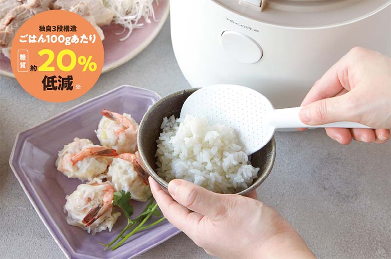 recolte（レコルト） Healthy Rice Cooker ヘルシーライスクッカー RHR