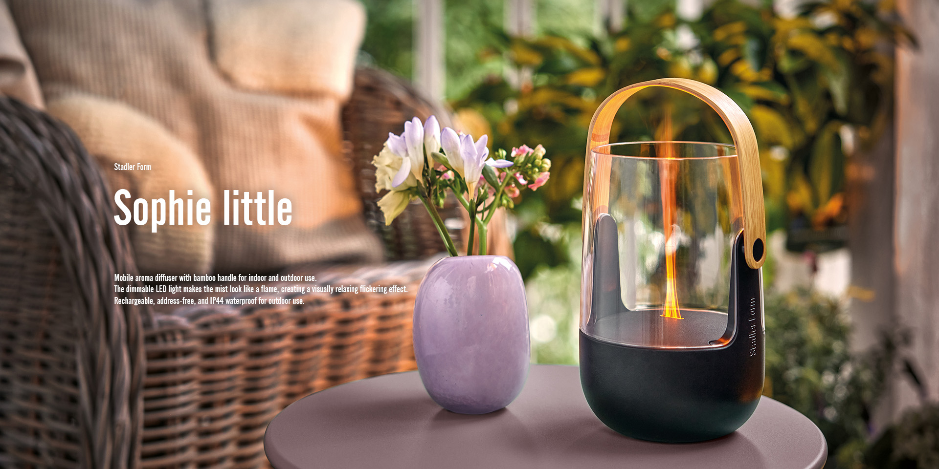 Sophie aroma diffuser & essential oil Repel | Stadler Form