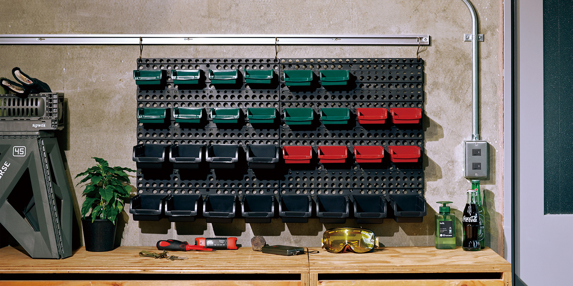 SLOWER（スロウワー） WALL MOUNT STORAGE Kemmel ウォールマウント