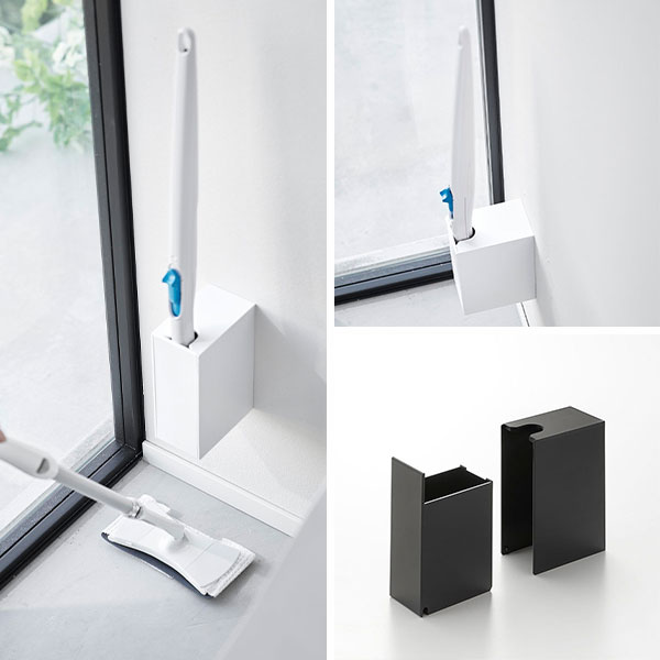tower タワー (山崎実業) ウォール流せるトイレブラシホルダー