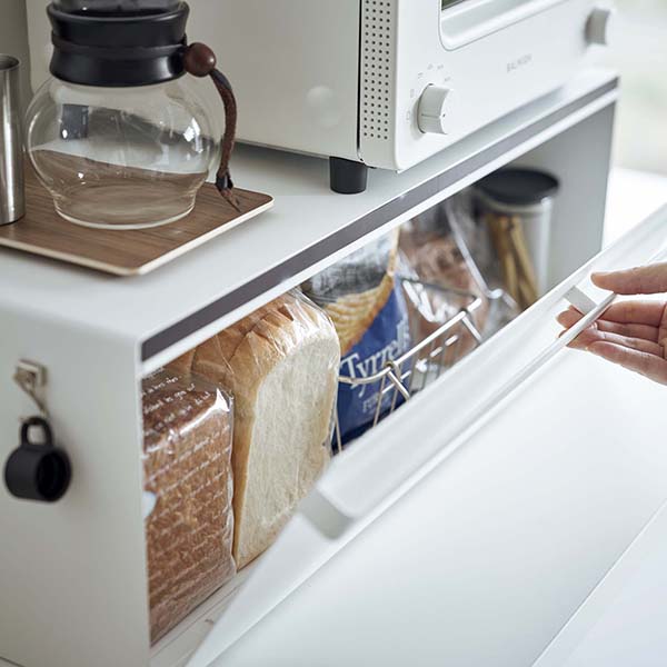 tower タワー (山崎実業) ブレッドケース ワイド Bread Box