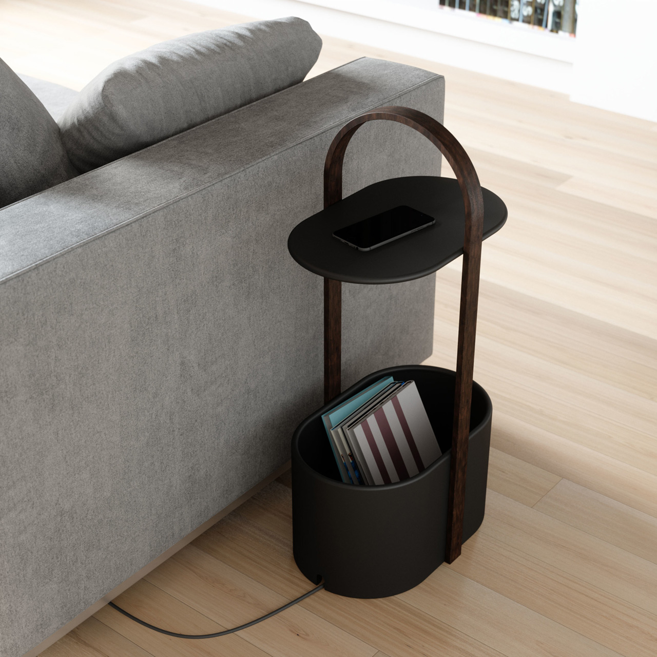 Umbra（アンブラ） Bellwood Storage Table ハブ ストレージテーブル