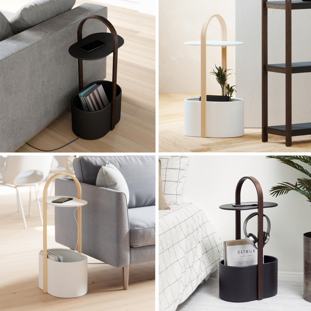 Umbra（アンブラ） Bellwood Storage Table ハブ ストレージテーブル