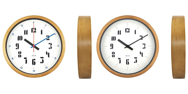 EL COMMUN エルコミューン BAUHAUS Fonts Wall Clock Joschmi