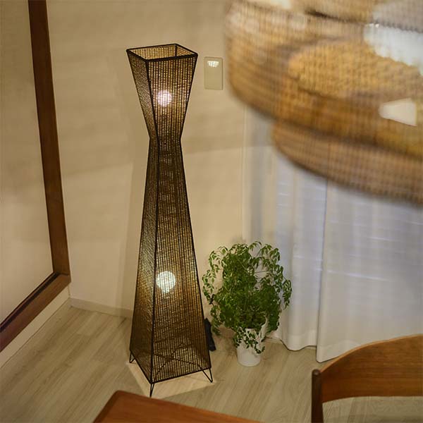 フロアライト　長澤ライティング（2灯） 楽天市場】NAGASAWA Lighting 長澤ライティング WICKER TOWER