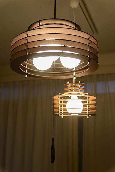 NAGASAWA Lighting 長澤ライティング WOODEN RINGS 8 (L) 木製リングス