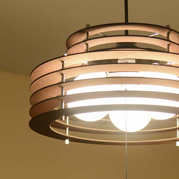 NAGASAWA Lighting 長澤ライティング WOODEN RINGS 8 (L) 木製リングス