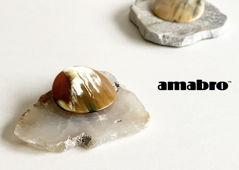 amabro（アマブロ） アゲートコースター メノウ アクセサリートレイ