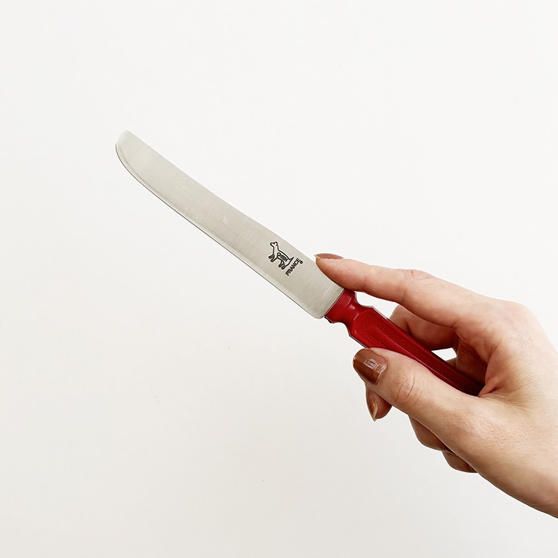 Chien シアン テーブルナイフ 4カラー フランス ステンレス製 波刃