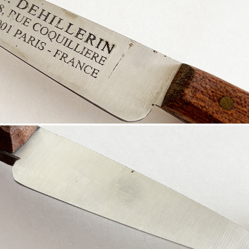 E.ドゥイルラン マッシュルームナイフ 刃渡り6.5cm フランス ペティ